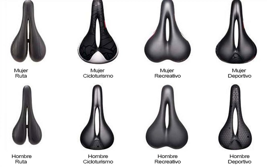 Tipos de sillines de bici y cual utilizar.